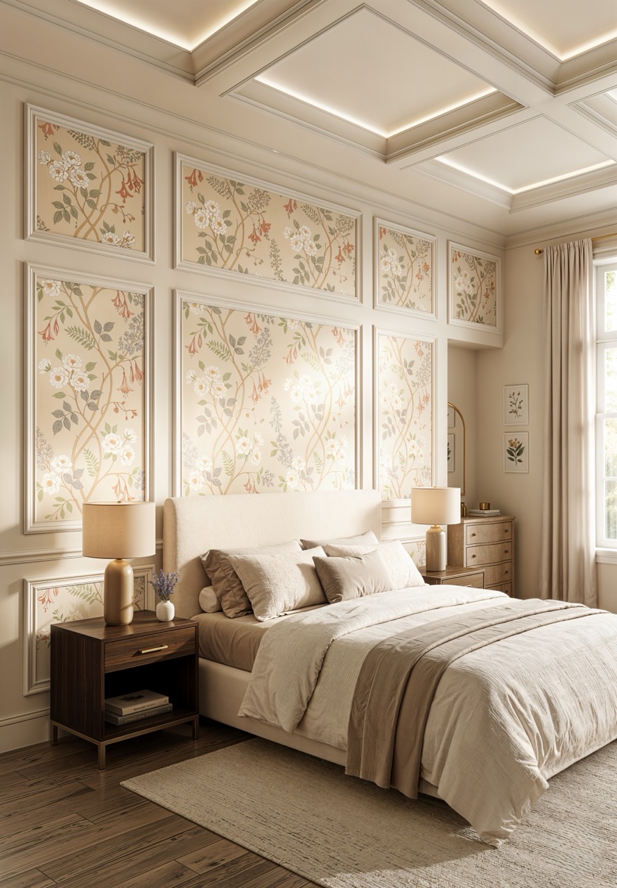 Flora Pattern — Beige