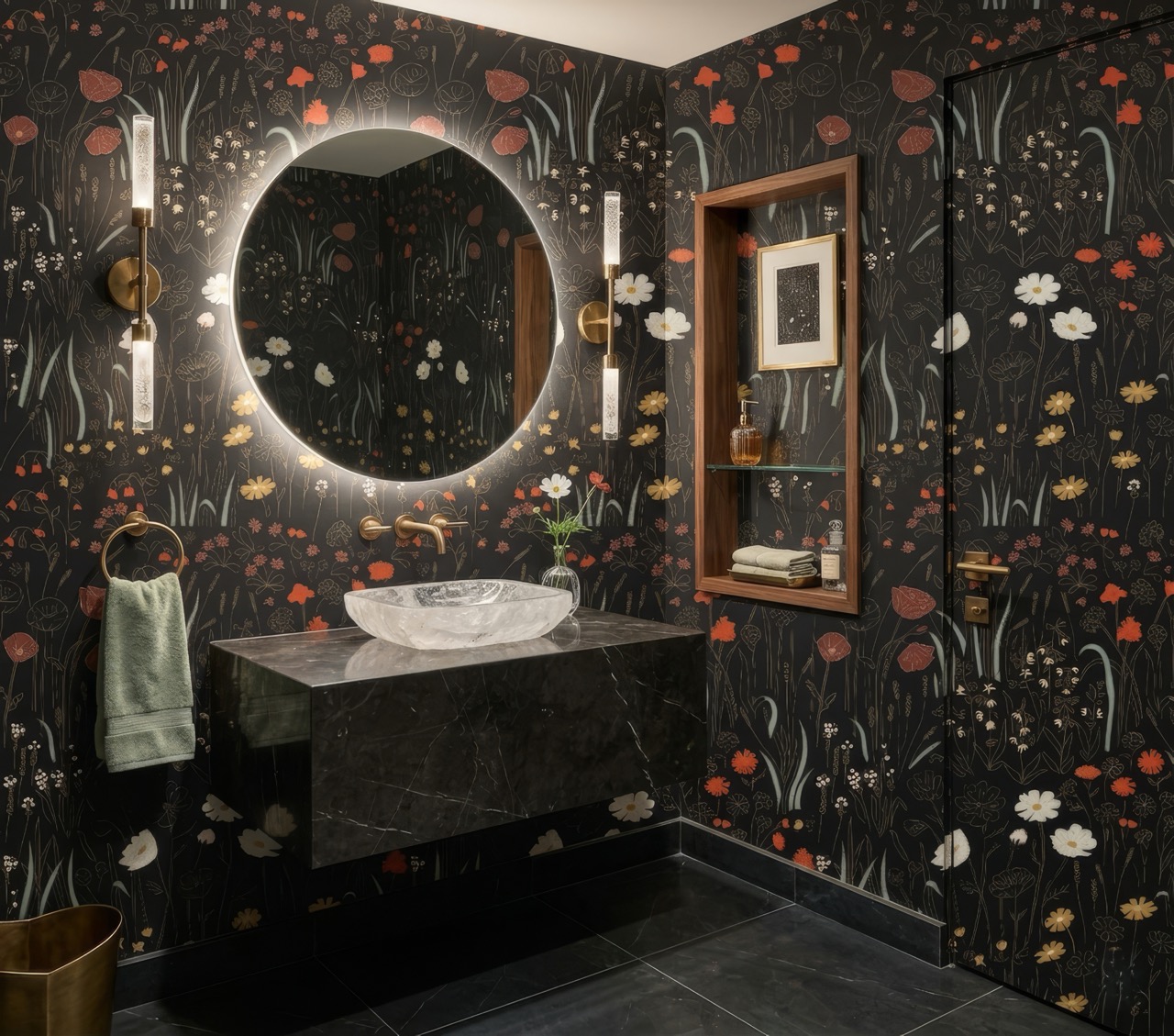 Black Floral — Thumb 2